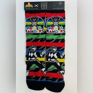 ODD SOX x Hasbro Power Rangers Socks - Size: 6-13 >  NEW
